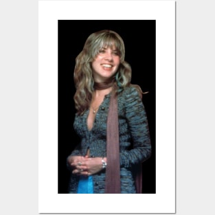 halftone young stevienicks beauty 70s Posters and Art